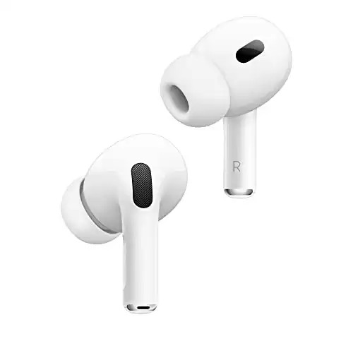 Apple AirPods Pro (2nd Generation) Wireless Ear Buds, Up to 2X More Active Noise Cancelling Bluetooth Headphones