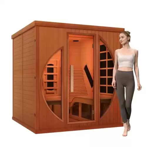 iDOTODO Infrared Wooden Sauna