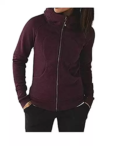 lululemon Scuba Hoodie III Heathered Bordeaux Drama