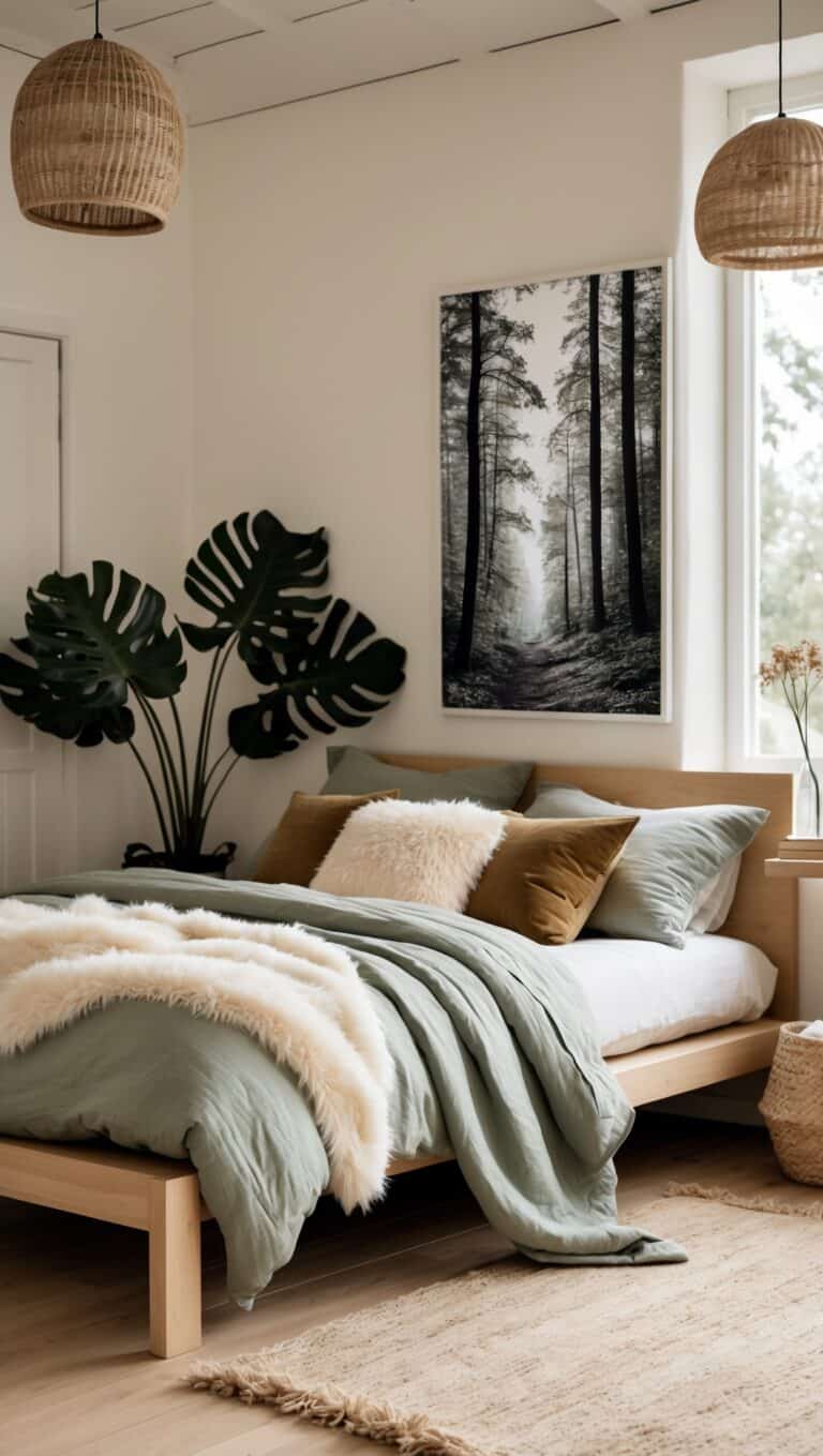 25 Breathtaking Earthy Bedroom Ideas For A Calming Nature-Inspired ...